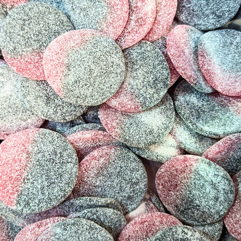 Fizzy Raspberry & Liquorice Sunsets (100g) (Vegan)