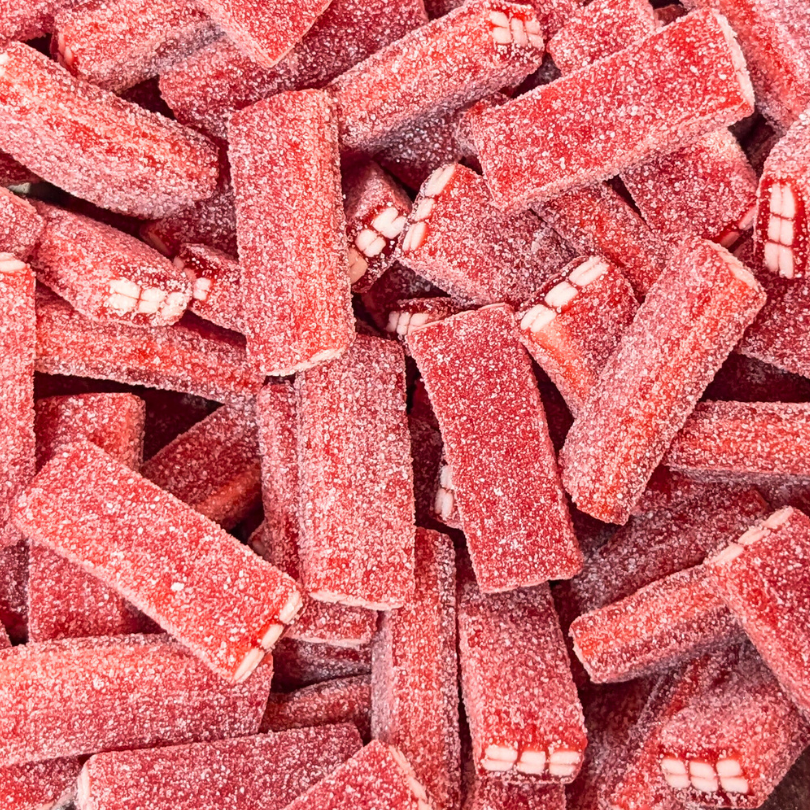 Sour Strawberry Bricks (100g)