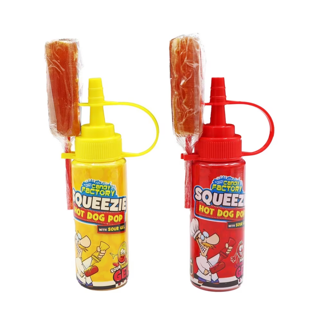 Squeezie Hot Dog Pop 80g