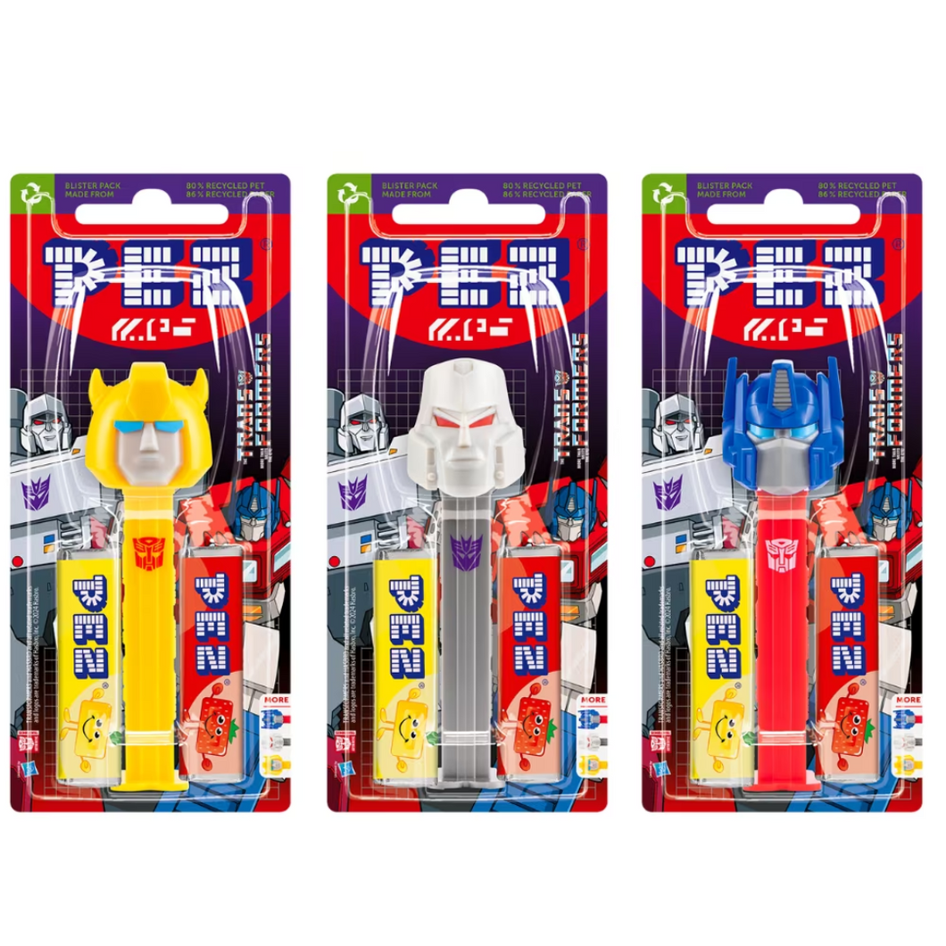 Pez Transformers 1+2 Impulse Packs 17g