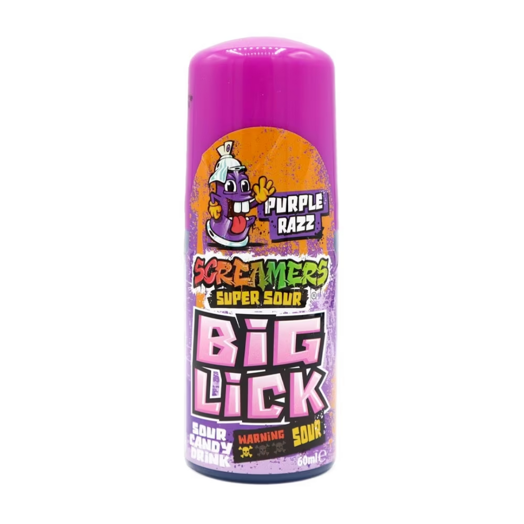 Screamers Purple Razz Big Lick 60ml