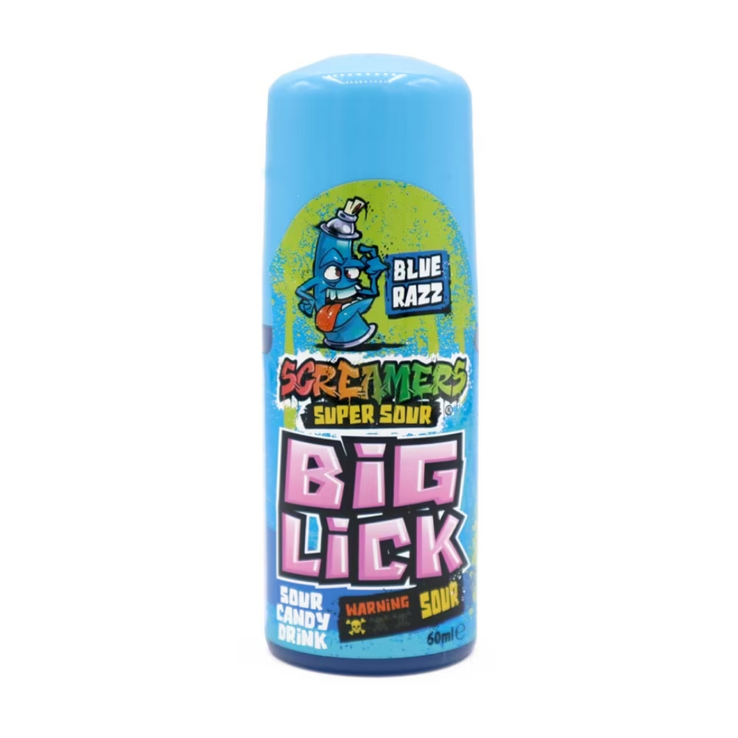 Screamers Blue Razz Big Lick 60ml