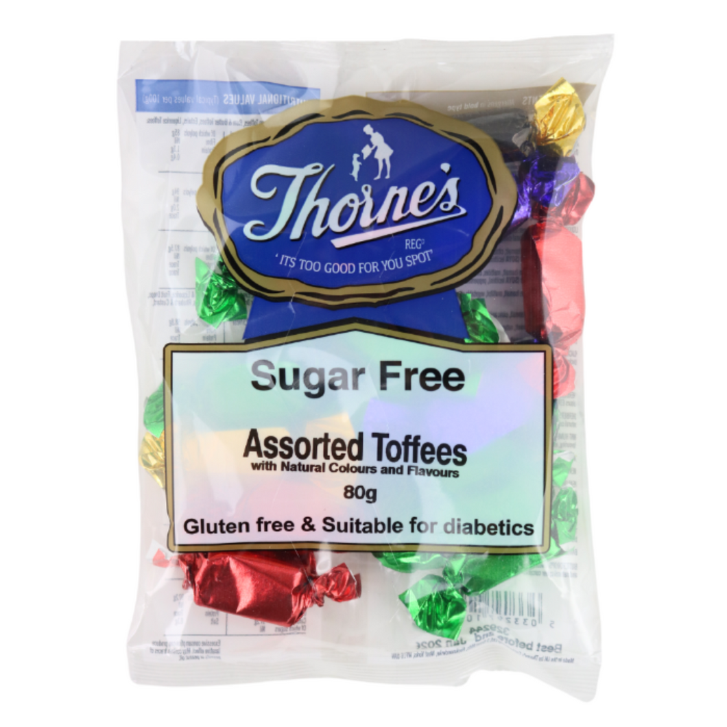 Assorted Toffees Sugar Free (80g)