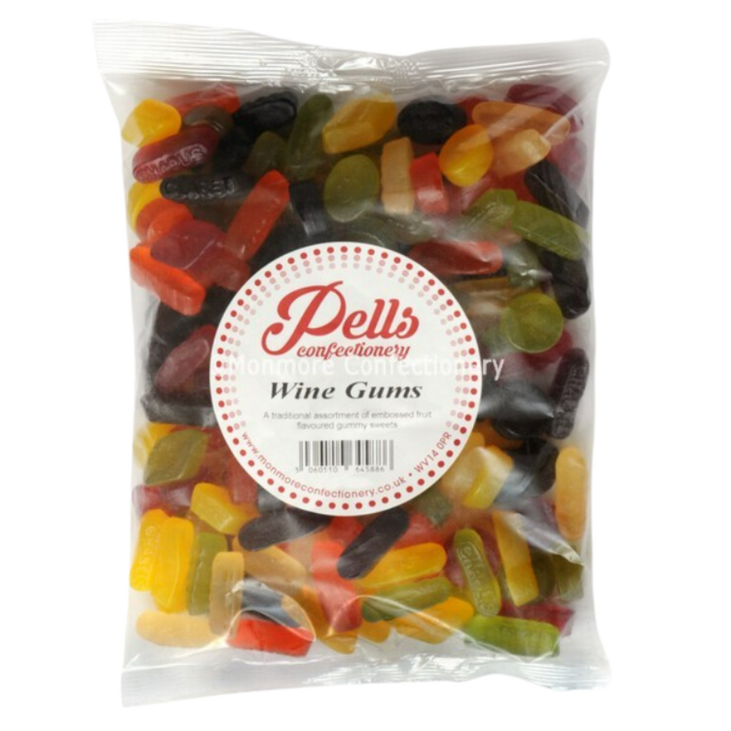 1kg Wine Gums (Pells)