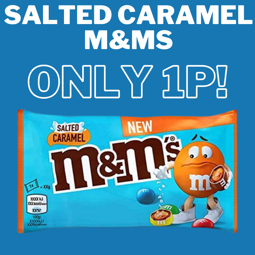 Salted Caramel M&Ms 36g **ONE PER CUSTOMER**