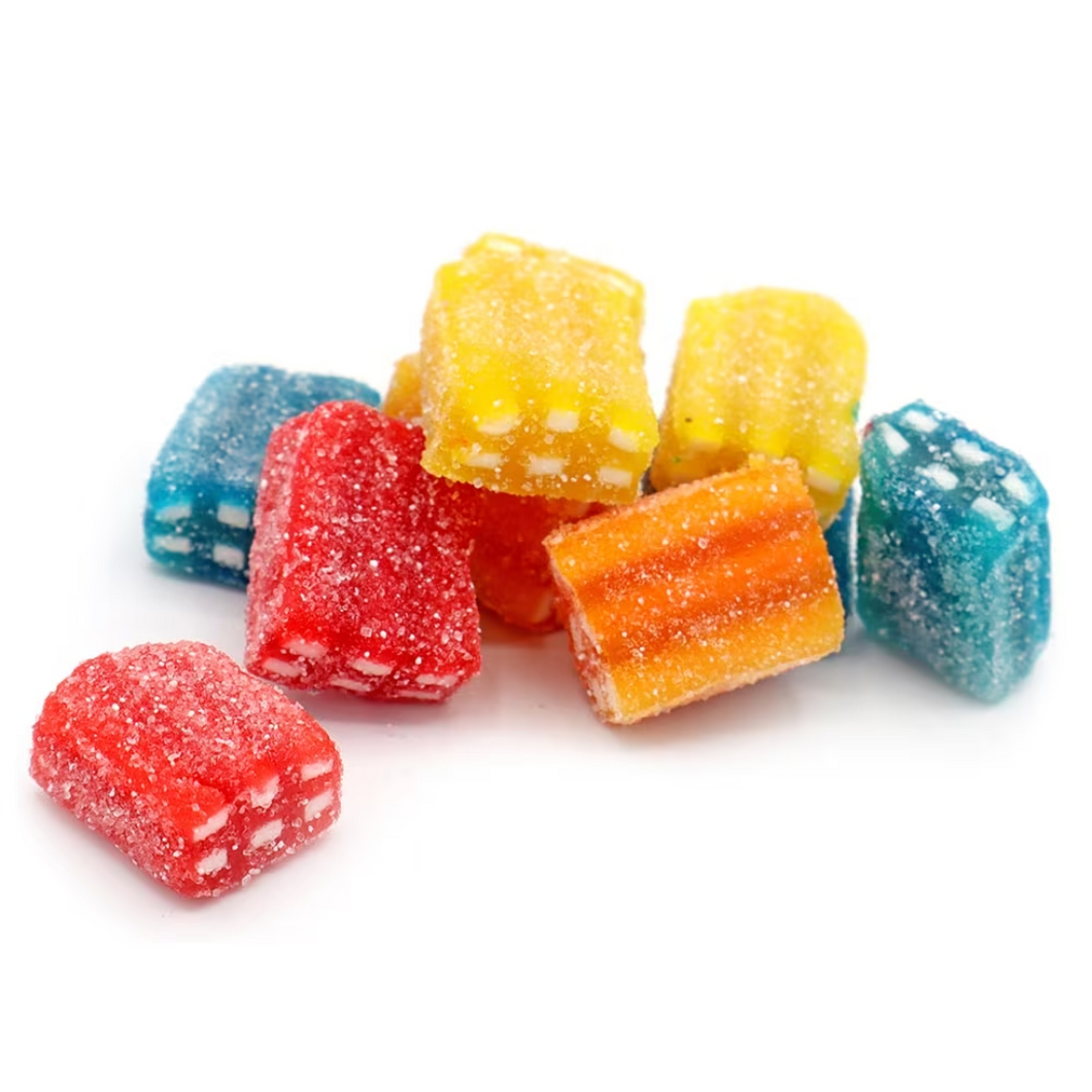 Fizzy Fruity Bricks (100g)