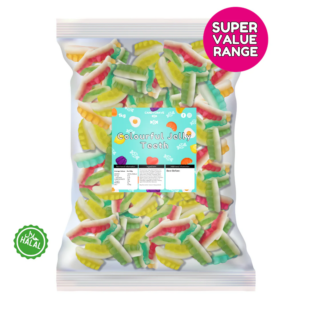 Teeth Mix 1kg (Halal)