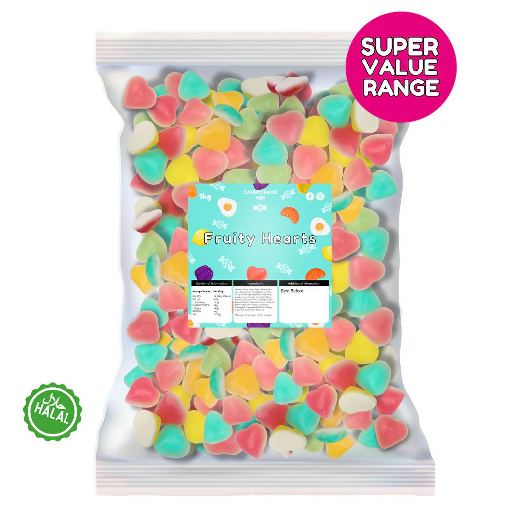 Fruity Heart Mix 1kg (Halal)