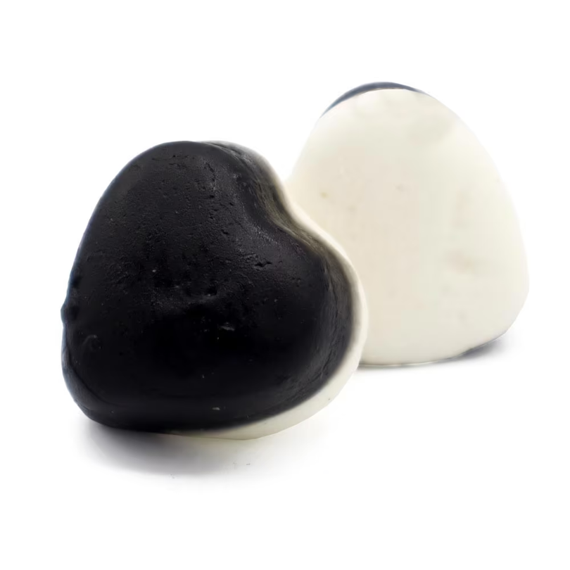 Black Liquorice Hearts (100g)