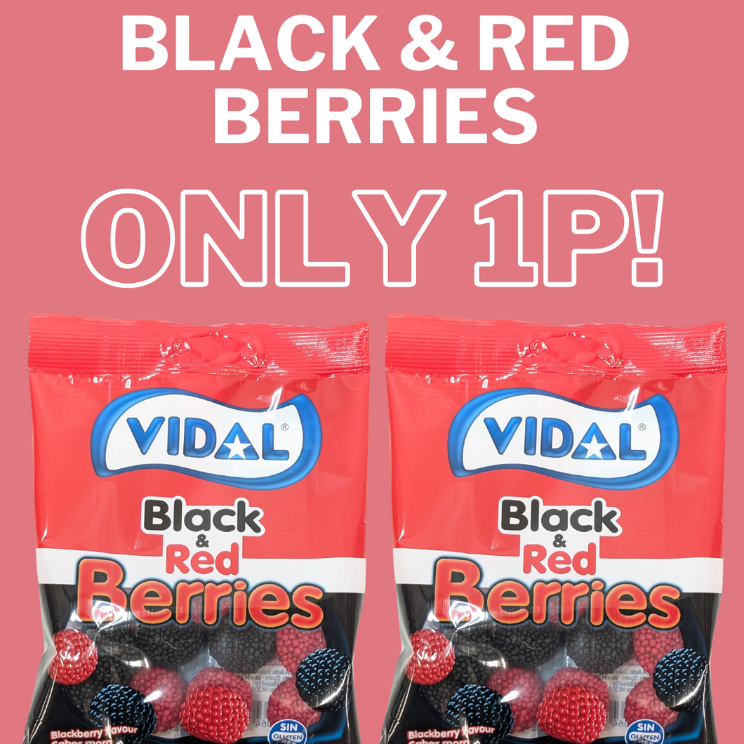 Vidal Black and Red Berries **ONE PER CUSTOMER**