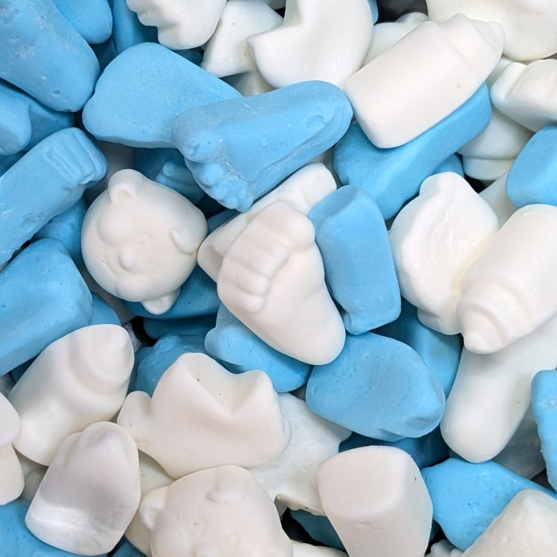 Baby Blue and White Foams (100g)