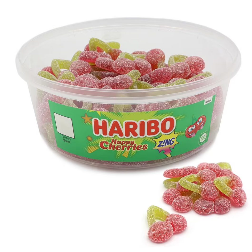 Haribo Cherries Zing Tub 690g