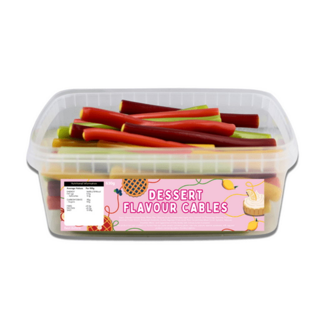 Dessert Flavour Cables Tub 630g