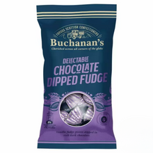 Load image into Gallery viewer, Buchanan&#39;s Delectable Chocolate Dipped Fudge Bag (140g)
