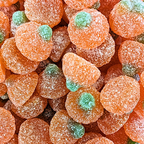 Fizzy Pumpkins (100g) (VEGAN) halloween themed pick n mix sweets from joyofsweetscom