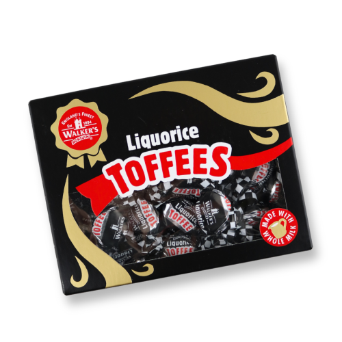 Walkers 350g Liquorice Toffees Gift Box