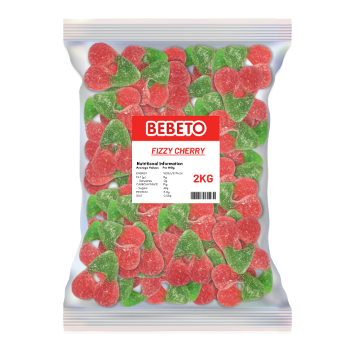 Bebeto Fizzy Cherries 2kg (Halal)