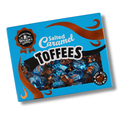 Walkers 350g Salted Caramel Toffees Gift Box