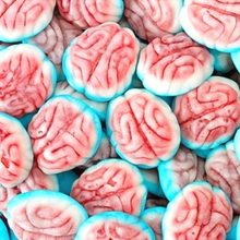 Load image into Gallery viewer, Jelly Filled Brains halloween horror pick n mix sweets from joyofsweets.com
